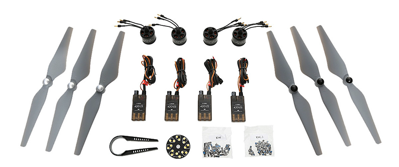 DJI E305 на 4 ротора (моторы, регуляторы, винты) DJI E305 на 4 ротора (моторы